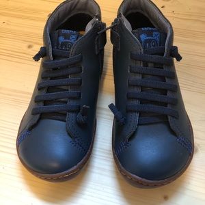 Campers Peu High Tops, Nvy Blue, Size 11.5